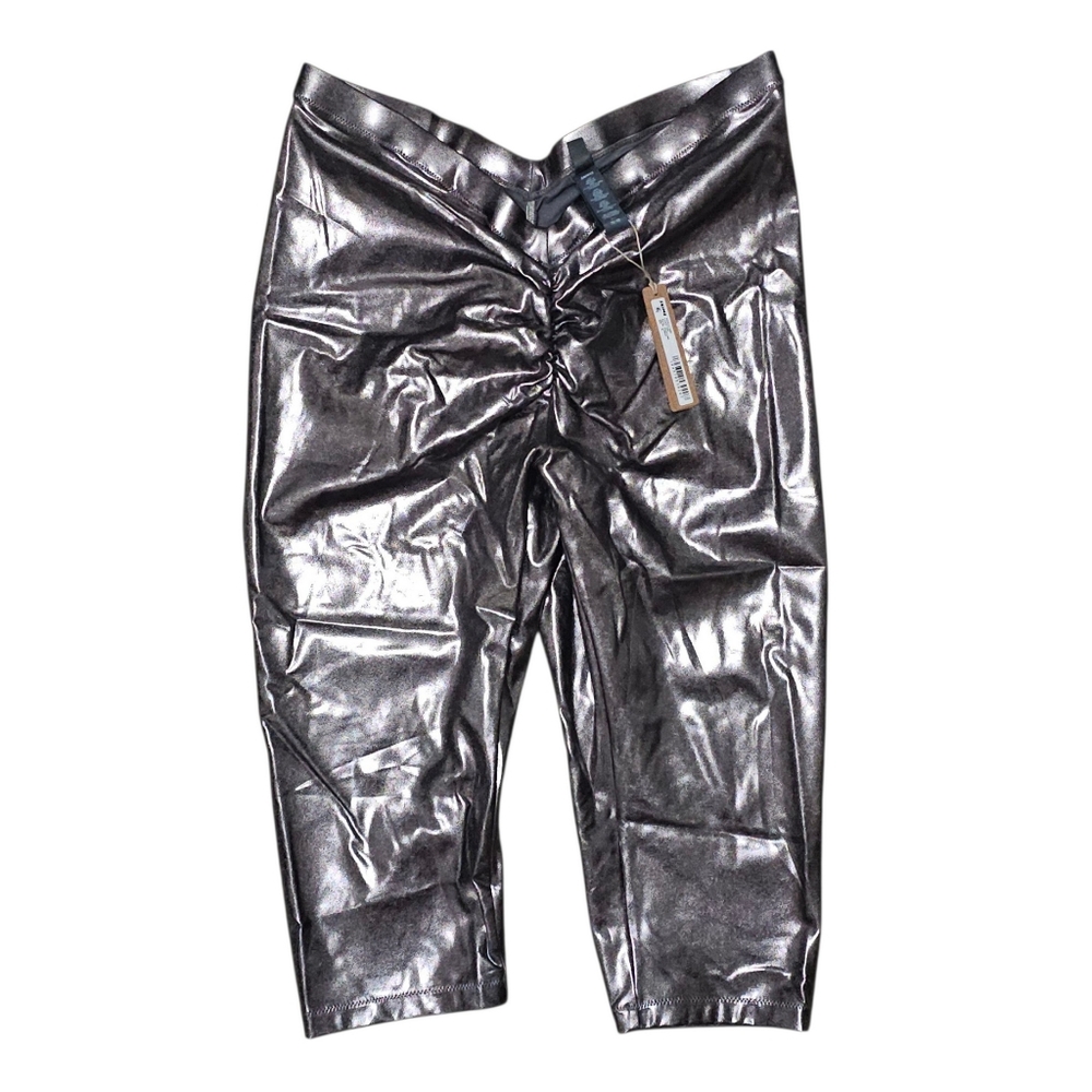 SKIMS Metallic Swim V Waist Pant Leggings XL